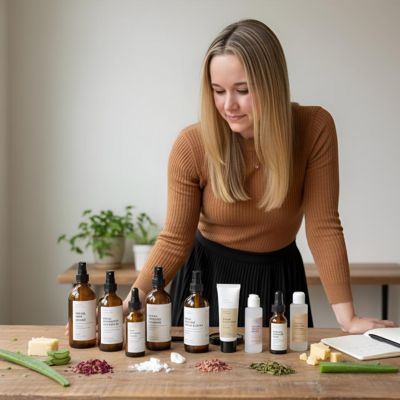 Toxin-free skincare curation