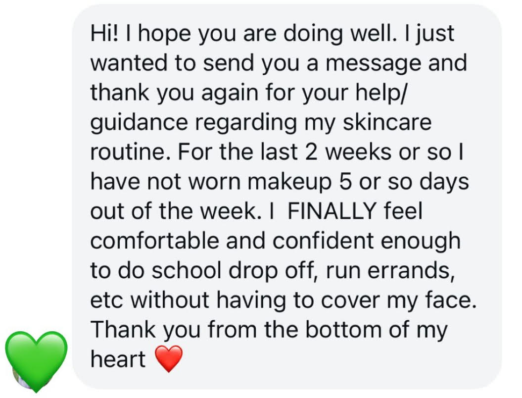 Customer testimonial