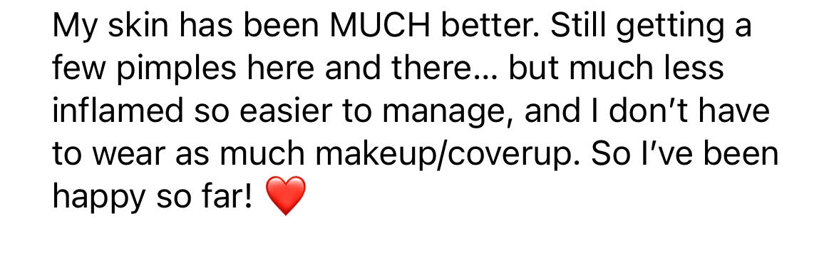 Customer testimonial